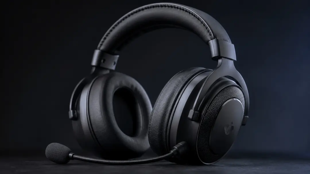 Thiết kế over-ear của tai nghe gaming chụp tai