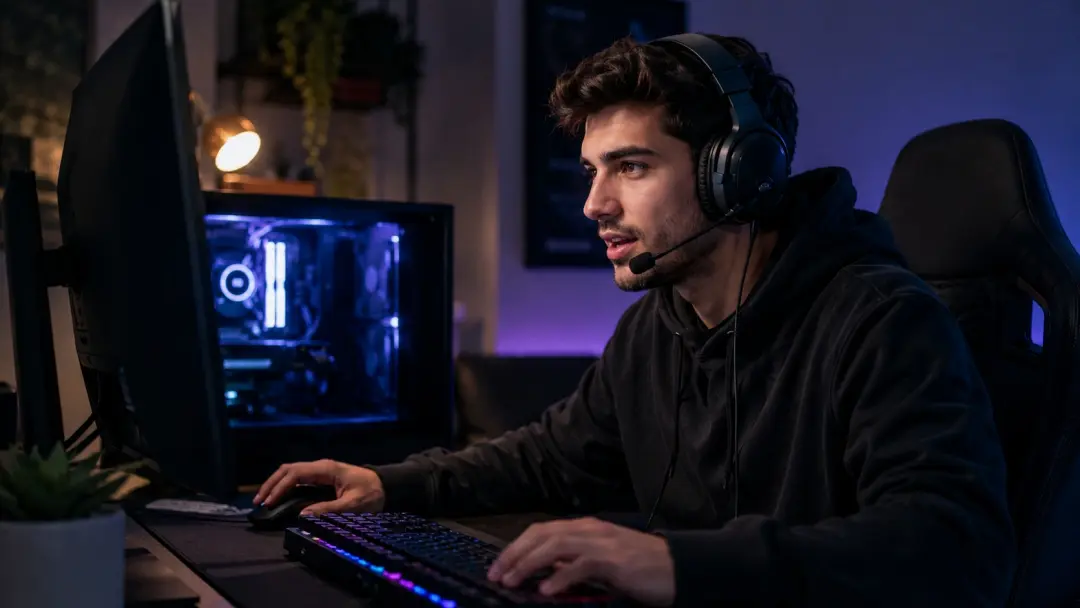 Ưu điểm của tai nghe gaming chụp tai khi chơi game trên PC