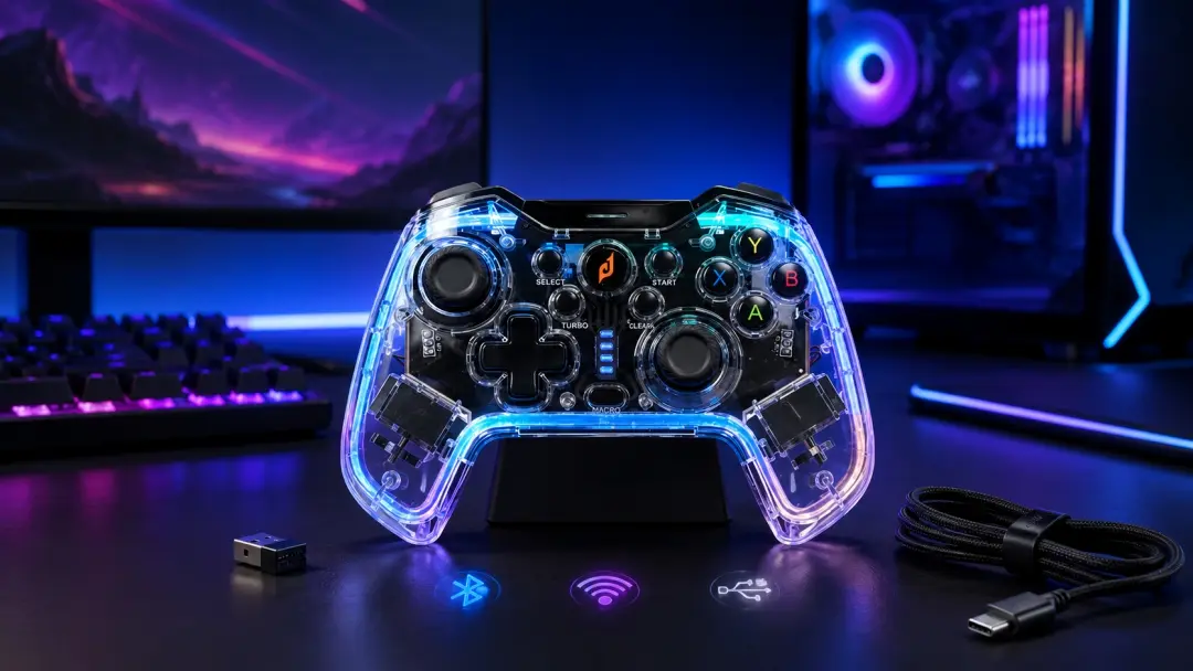 Bluetooth, 2.4 GHz và USB khác nhau thế nào khi dùng tay cầm chơi game?