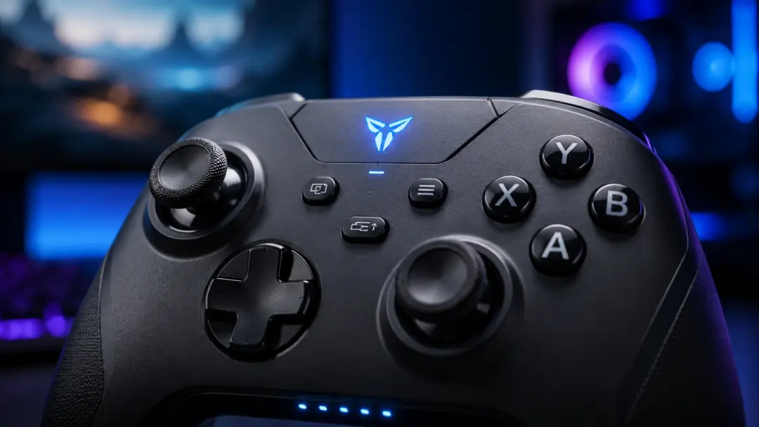 Nút bấm và analog của tay cầm chơi game cho PC