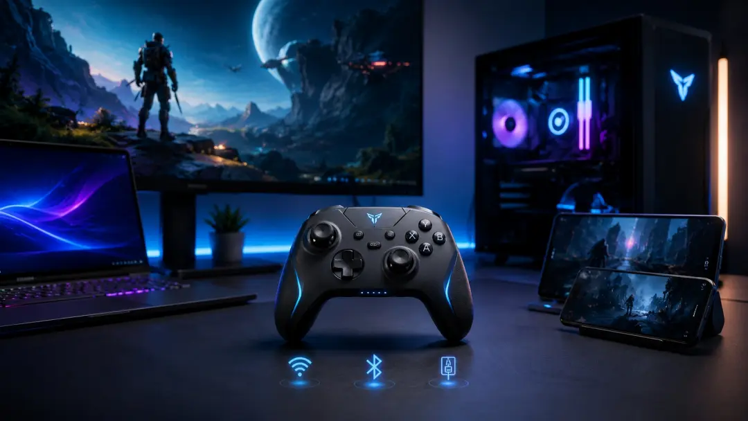 Tay cầm chơi game đa nền tảng cho PC và Android TV