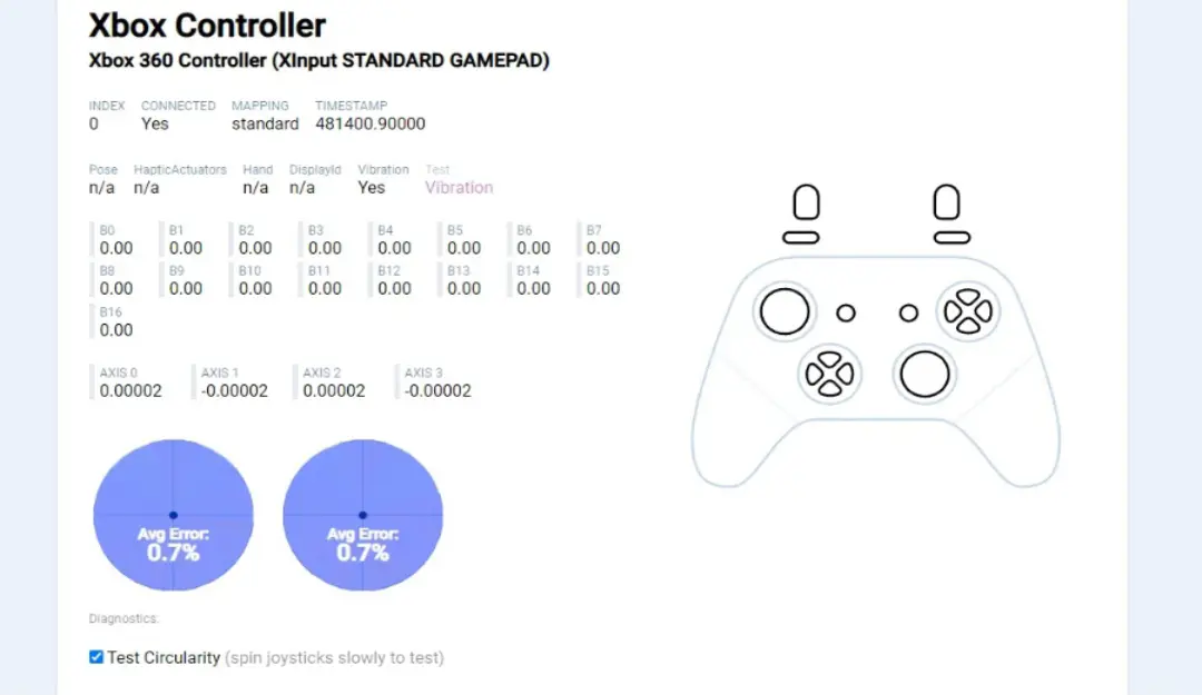 Mở game hoặc phần cài đặt để kiểm tra