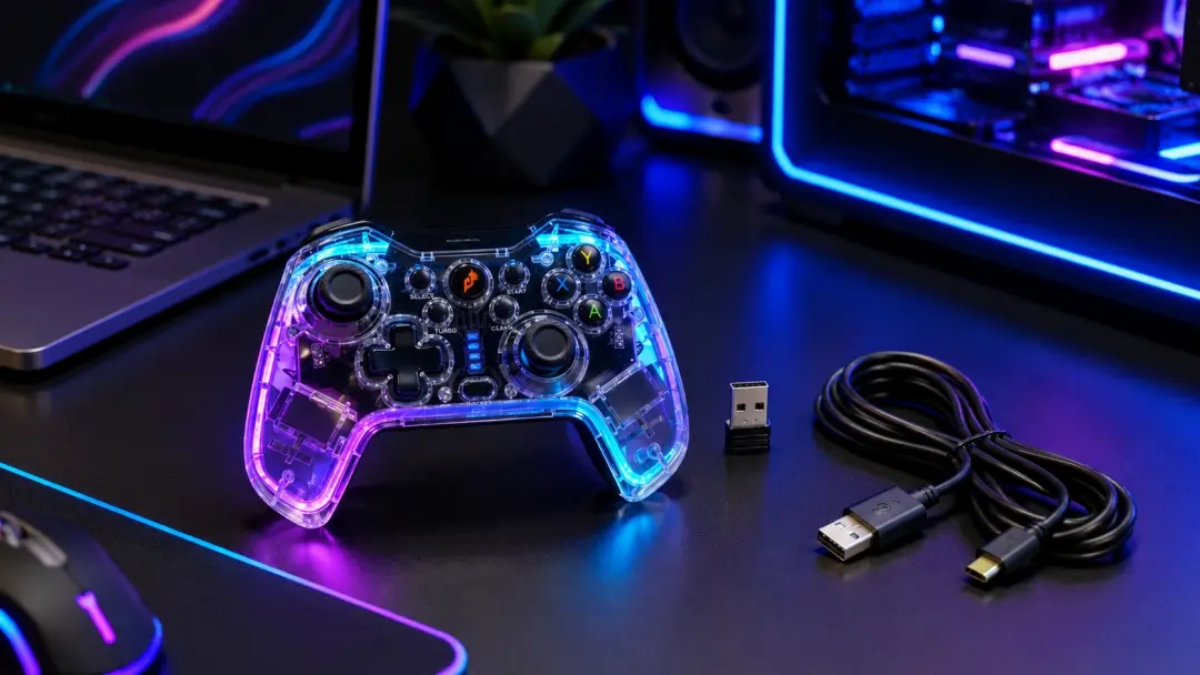 Chuẩn bị kết nối tay cầm chơi game không dây với PC