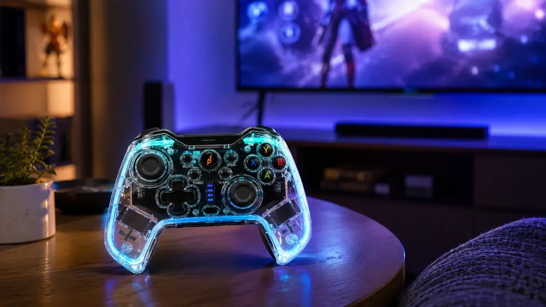 Tay cầm chơi game đa kết nối cho PC và Android TV